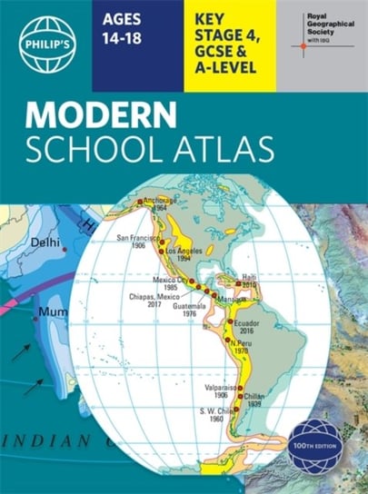 Philips RGS Modern School Atlas. 100th edition Opracowanie zbiorowe