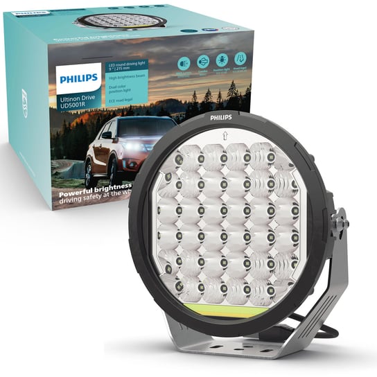 Philips Ultinion Drive Ud5001R - Okrągłe Światło Drogowe Led 9 Cali Philips