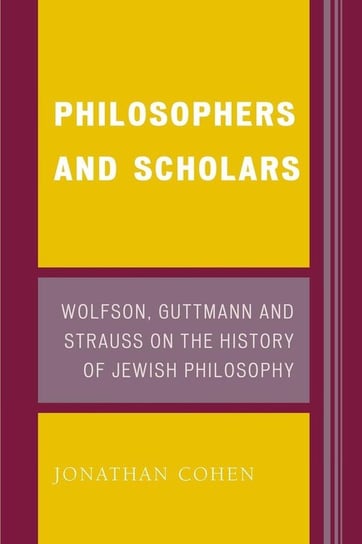 Philosophers and Scholars Cohen Jonathan Ph.D.