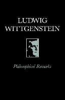PHILOSOPHICAL REMARKS Wittgenstein