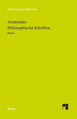 Philosophische Schriften. Band 1 Meiner