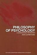 Philosophy of Psychology Bermudez Jose Luis