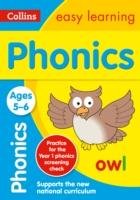 Phonics Ages 5-6: New Edition Lindsay Sarah, Grant Rachel, Collins Easy Learning