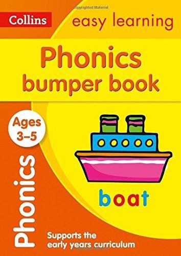 Phonics Bumper Book Ages 3-5: Ideal for Home Learning Collins Easy Learning
