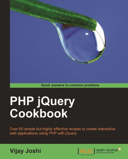 PHP jQuery Cookbook Joshi Vijay