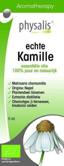 Physalis, olejek eteryczny Echte Kamille, 5 ml  Suplement diety Physalis