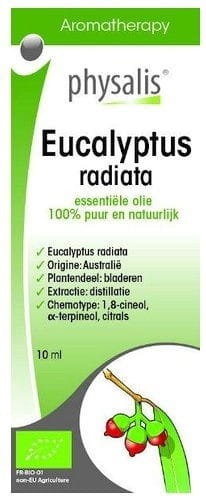 Physalis, olejek eteryczny eucalyptus radiata, Suplement diety, 10ml Physalis