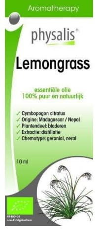 Physalis, olejek eteryczny Lemongrass, Suplement diety, 10ml Physalis