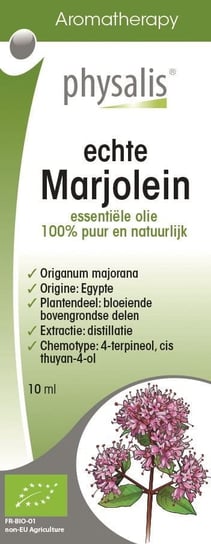 Physalis, olejek eteryczny marjolaine, Suplement diety, 10ml Physalis