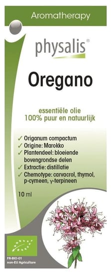 Physalis, olejek eteryczny oregano, Suplement diety, 10ml Physalis