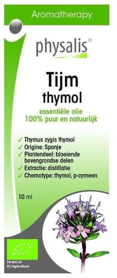 Physalis, olejek eteryczny tijm thymol, Suplement diety, 10ml Physalis