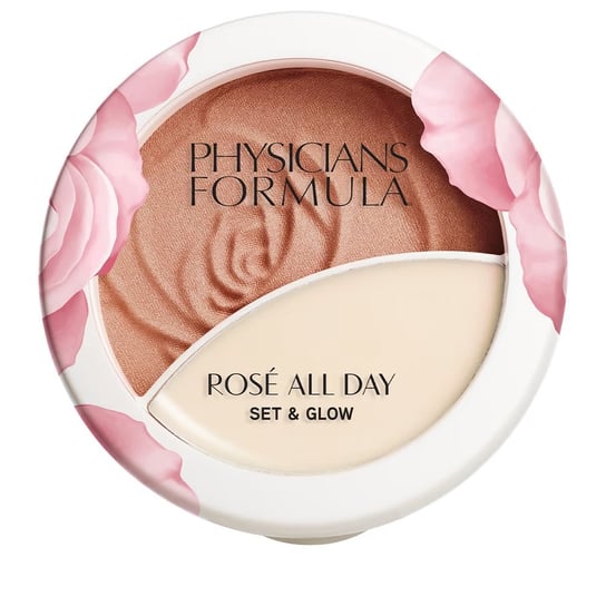 Physicians Formula, Rose All Day Set & Glow puder rozświetlający Sunlit Glow 10.3g Physicians Formula