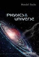 Physics of the Universe Sachs Mendel