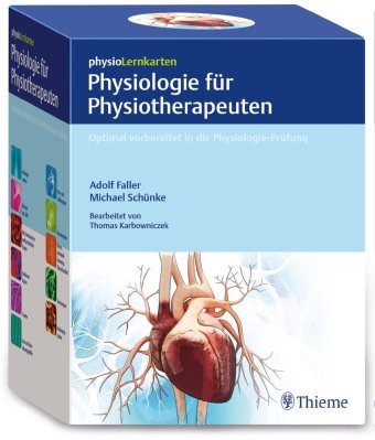 physioLernkarten - Physiologie für Physiotherapeuten Thieme Georg Verlag, Thieme