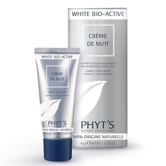 Phyt's Phyt's White Bio-Active Creme de Nuit - rozjaśniający krem na noc 40g Phyt's