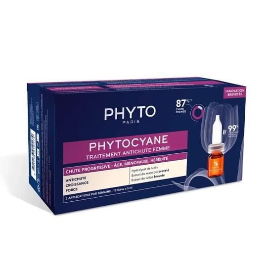 Phyto Botanical Power Phytocyane Tratamiento Anticaída Progresiva Mujer 12 X 5 Ml Mujer Inny producent