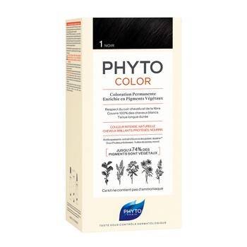 Phyto - Farba do włosów 1 czarny - 1 szt Phyto