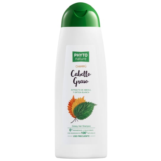 Phyto Nature szampon do włosów przetłuszczających się z wyciągiem z brzozy i pokrzywy 400 ml Luxana