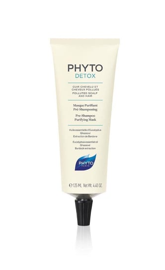 Phyto - Oczyszczająca maska przed szamponem do skóry głowy i włosów - 125 ml Phyto