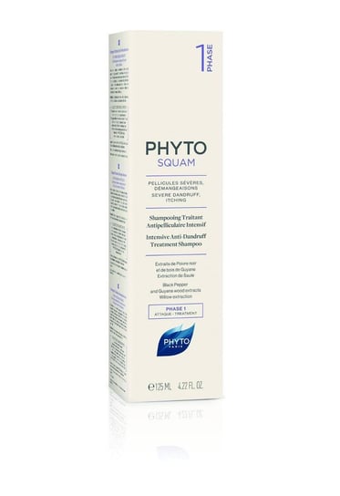 Phyto, Squam, intensywna kuracja przeciwłupieżowa szampon, 125 ml Phyto