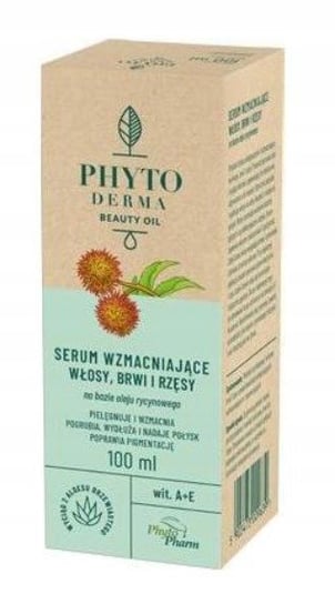 Phytoderma Beauty Oil, Serum Włosy Brwi Rzęsy, 50 Ml Phytoderma