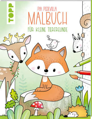 Pia Pedevilla Malbuch - Für kleine Tierfreunde Frech Verlag Gmbh