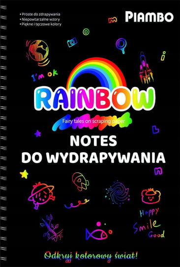 PIAMBO Notes Do Wydrapywania Rainbow Piambo