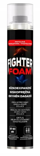 PIANA MONTAŻOWA NISKOPRĘŻNA WĘŻYKOWA FIGHTER FOAM 750ML OKNA DRZWI Inna marka