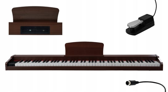 Pianino cyfrowe MusicMate MM-P10-SB VelvetNote br��zowy sunbrown Inny producent