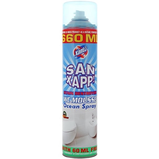 Pianka do czyszczenia Wc XANTO Wc Mousse Ocean Spray, 660 ml Vitale Group