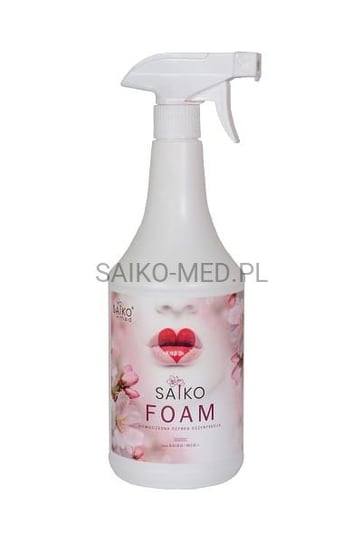 Pianka do dezynfekcji powierzchni SAIKO-MED Saiko Foam, bez alkoholu, 1 l Saiko-Med