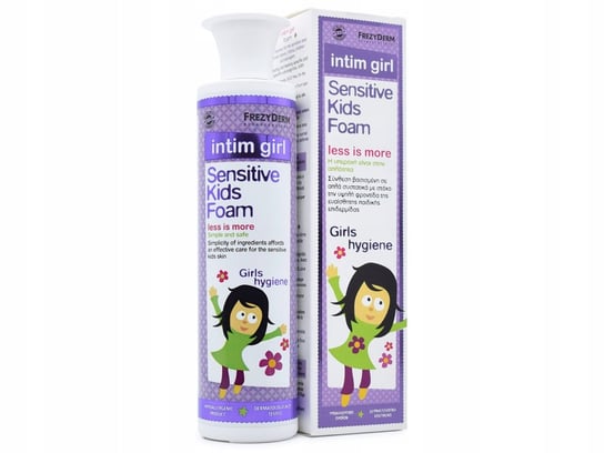 Pianka do higieny intymnej dla dziewczynek Frezyderm Sensitive Kids 250ml Frezyderm