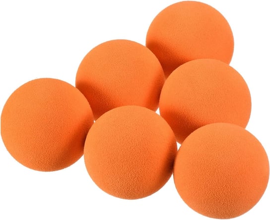 Piankowe Piłki Golfowe Pomarańczowe PATIKIL - Pack 10 sztuk 42mm do Ćwiczeń NIKCORP