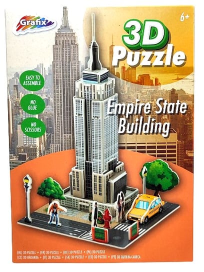 Piankowe puzzle 3D Empire State Building Grafix