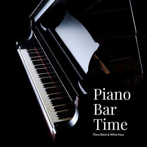 Piano Bar Time Piano Black & White Keys