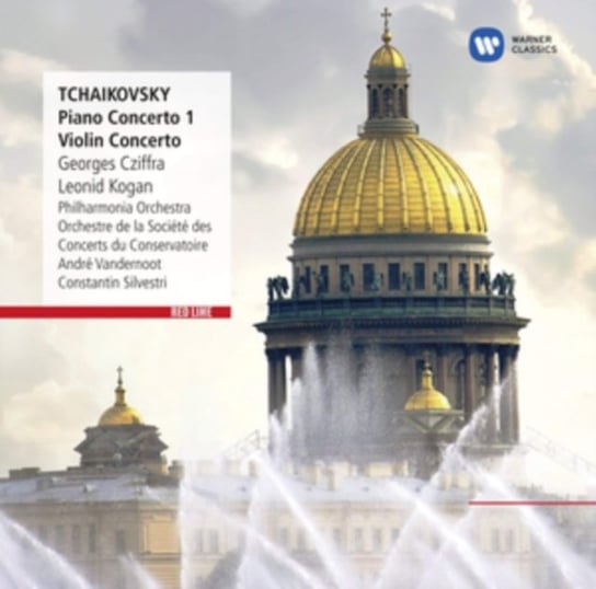 Piano Concerto 1, Violin Concerto Cziffra Georges, Kogan Leonid, Philharmonia Orchestra, Vandernoot Andre, Silvestri Constantin