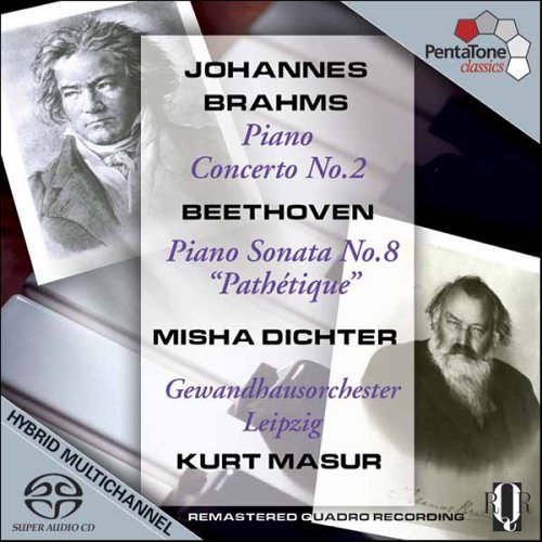 Piano Concerto No. 2 in B flat, Op.83, Piano Sonata No.8 in C minor, Op.13 &#8220;Pathétique&#8221; Gewandhausorchester Leipzig, Dichter Misha