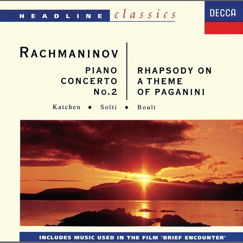 Piano Concerto No.2 In C Minor Opus 18 - S. Rachmaninov Julius Katchen, Sir Adrian Boult, Sir Georg Solti, London Philharmonic Orchestra, London Symphony Orchestra