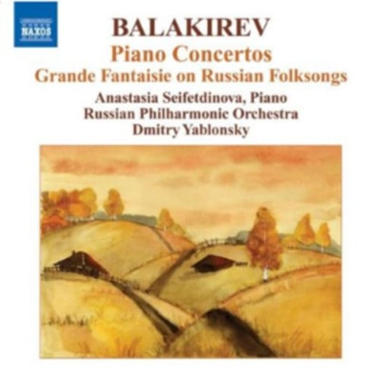 Piano Concertos Nos. 1 and 2 / Grande Fantaisie on Russian Folksongs Seifetdinova Anastasia