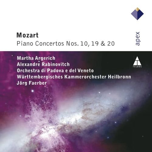 Piano Concertos nos. 10, 19 & 20 Various Artists