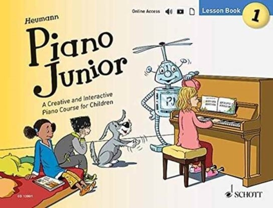 Piano Junior - Lesson Book 1: A Creative and Interactive Piano Course for Children Hans-Gunter Heumann