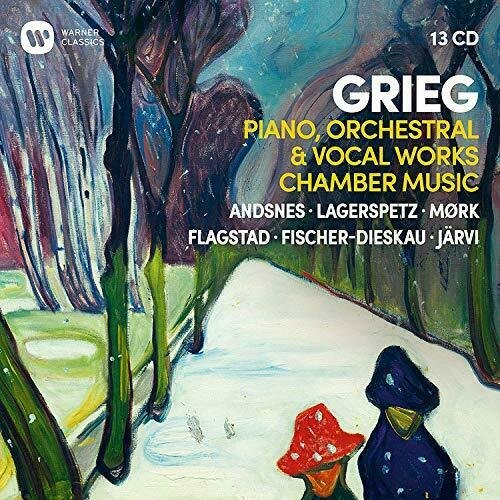 Piano, Orchestral & Vocal Works/Chamber Music Grieg Edvard