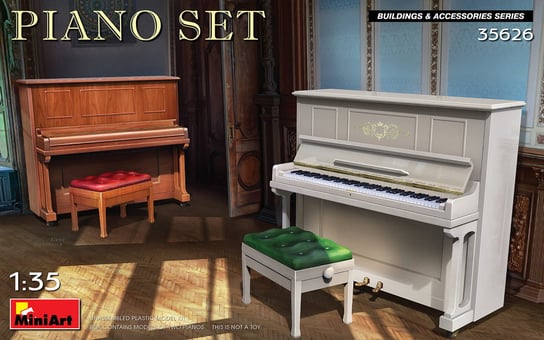 Piano Set 1:35 MiniArt 35626 MiniArt