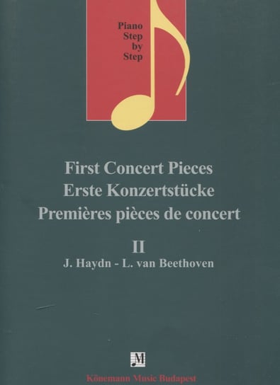 Piano Step by Step. First Concert Pieces 2 Opracowanie zbiorowe