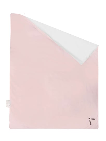 Piapimo Kołderka Dwustronna Bawełniana Z Wypełnieniem, Różowo – Piaskowa, 80 X 100 Cm Piapimo