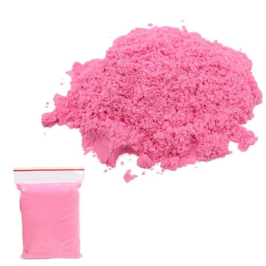 Piasek kinetyczny kinetic sand dla dzieci 1 kg magiczna piaskolina różowa EVI