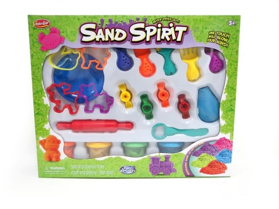 Piasek kinetyczny Sand Spirit, zestaw z narzędziami Sand Spirit