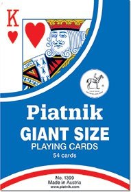 Piatnik, karty do gry Giant Size Piatnik