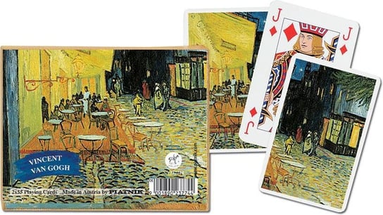 Piatnik, Karty Standard "Van Gogh Kawiarnia W Nocy" Piatnik Piatnik