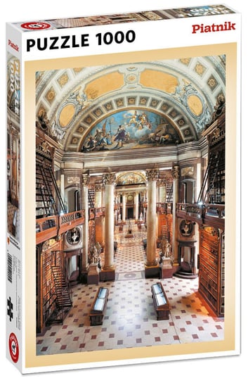 Piatnik, puzzle, Austriacka Biblioteka Narodowa, 1000 el. Piatnik